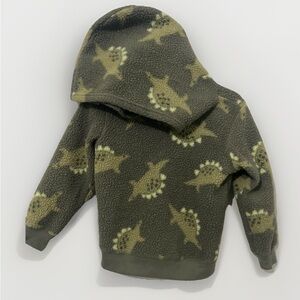 Cozy Dinosaur Print Fleece Pants